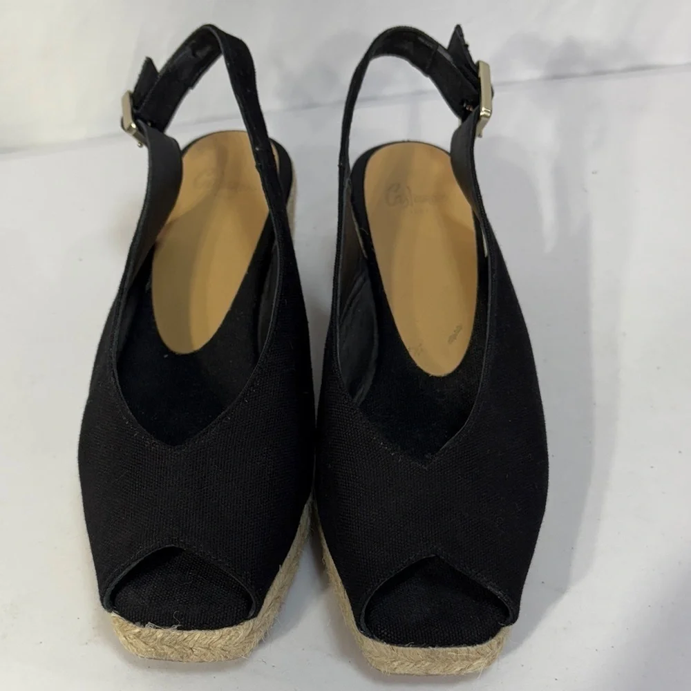 🦤Castaner  sling back Espadrille Wedges